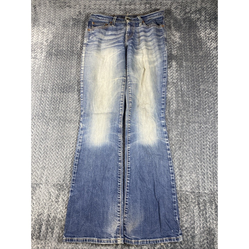 LEVI'S 529 Womens Jeans Blue Regular Bootcut Stone Wash W28 L32